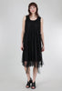 Snapdragon & Twig Martine Tulle Dress, Black 