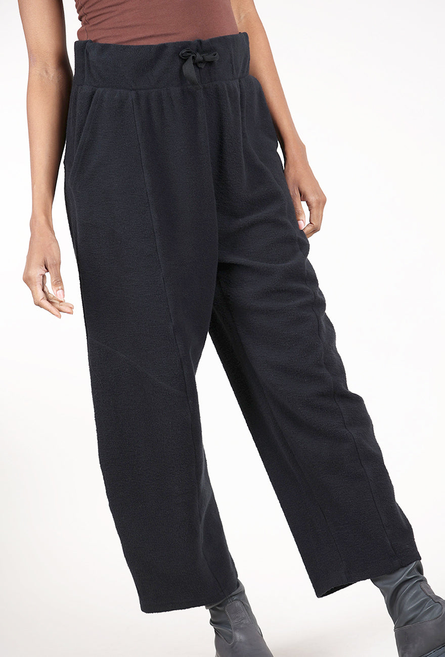 Lurdes Bergada Antwerp Fleece Pant, Black 