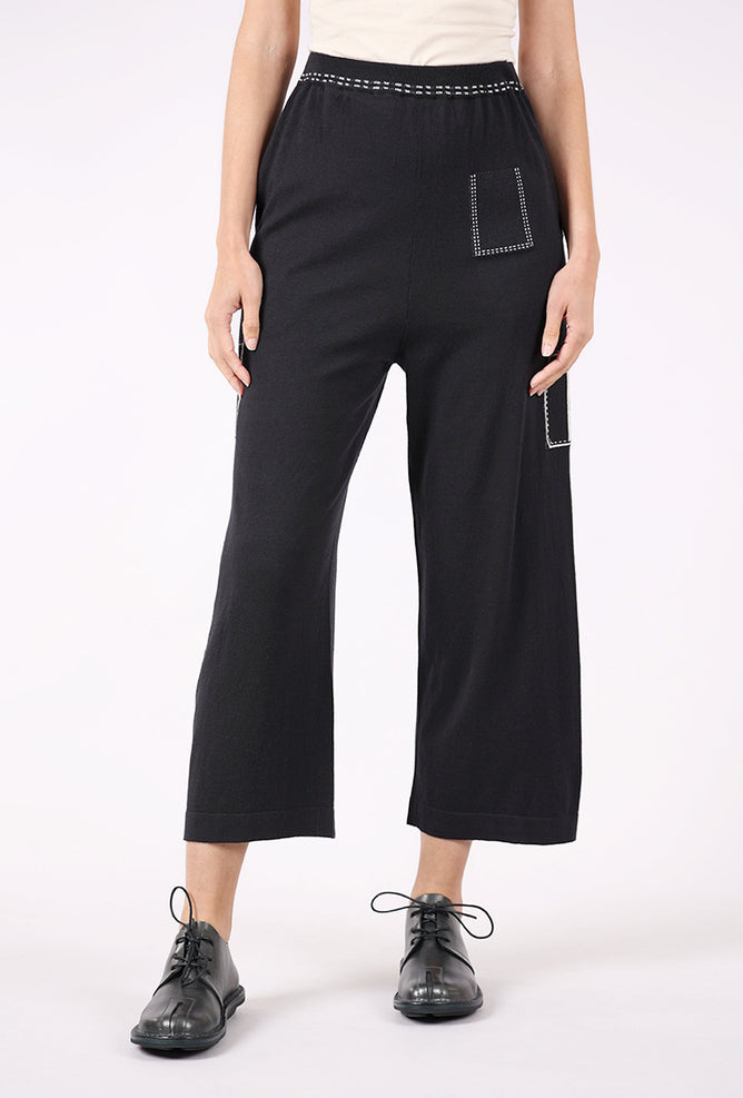 Yoshi Kondo Mango Knit Pants, Navy 