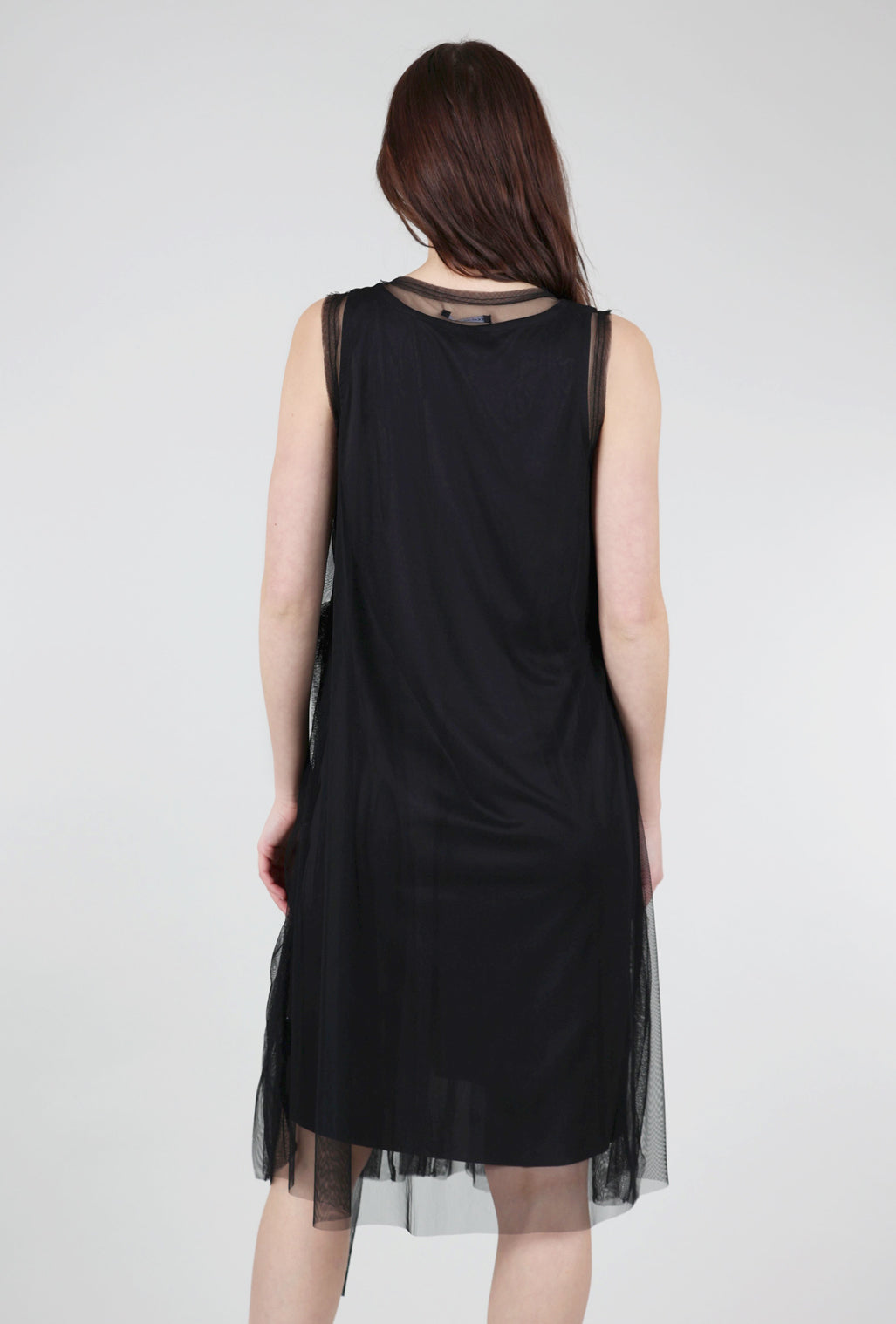 Snapdragon & Twig Martine Tulle Dress, Black 