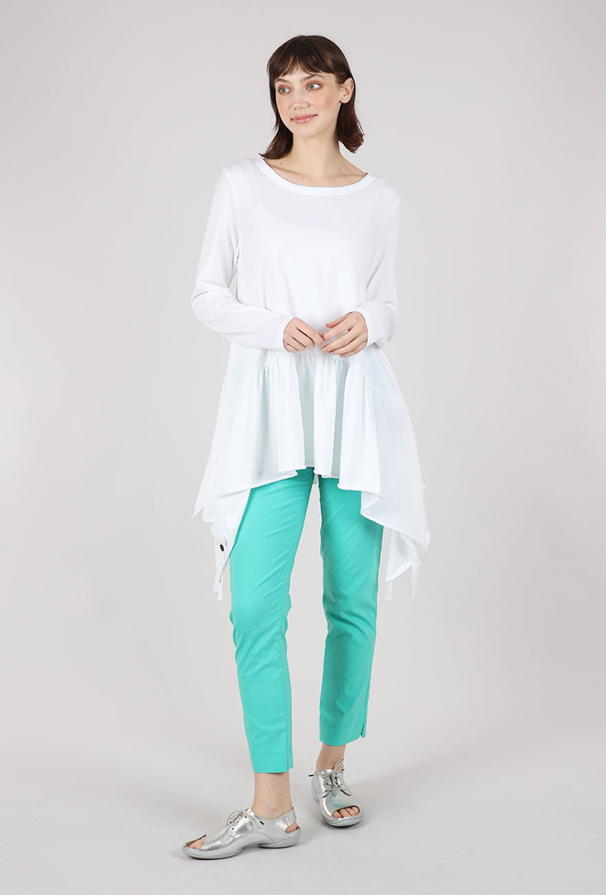 Pluslavie Ribbon Shirt, White 