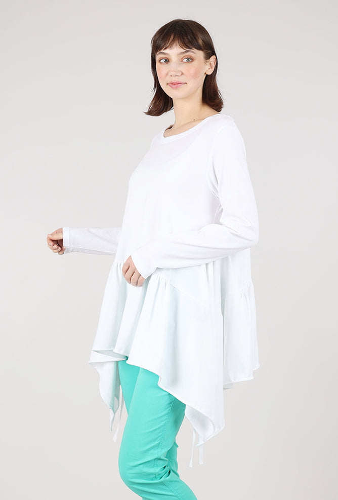 Pluslavie Ribbon Shirt, White 