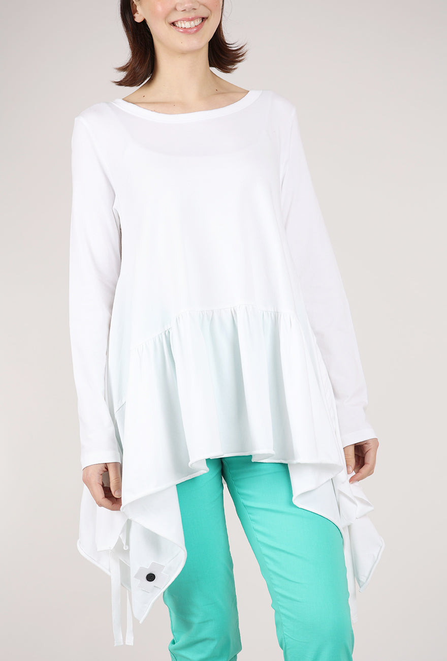 Pluslavie Ribbon Shirt, White 