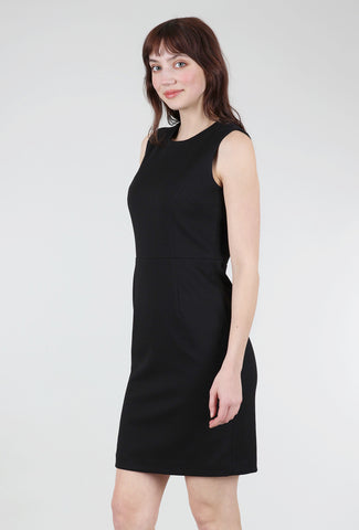 Peace of Cloth Hayden Pique Dress, Black 