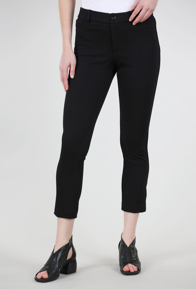 Peace of Cloth Hayes Crop Pant, Black 