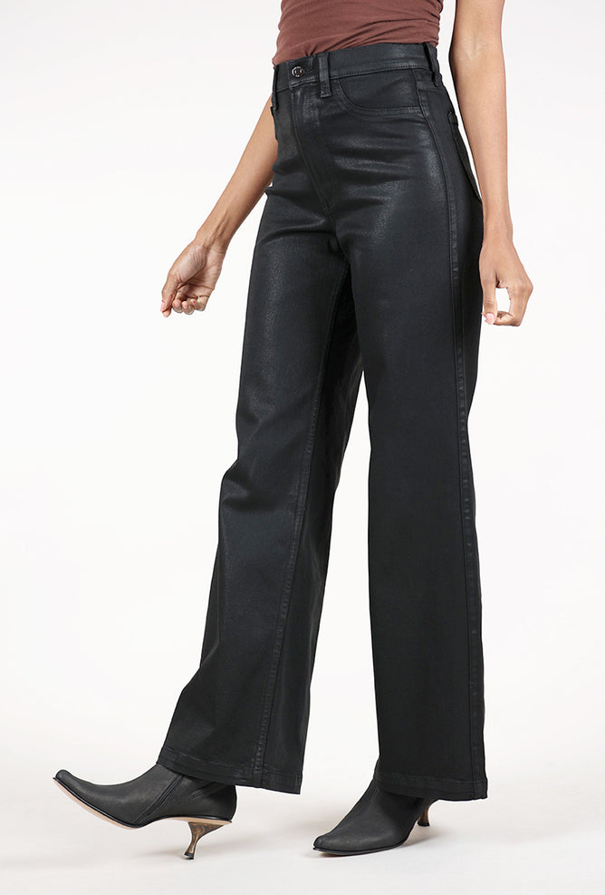 Pistola Lana Ultra Wide, Coated Noir 