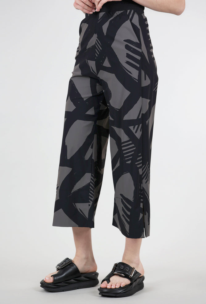 Porto Print Holiday Pant, Ravello Latte 