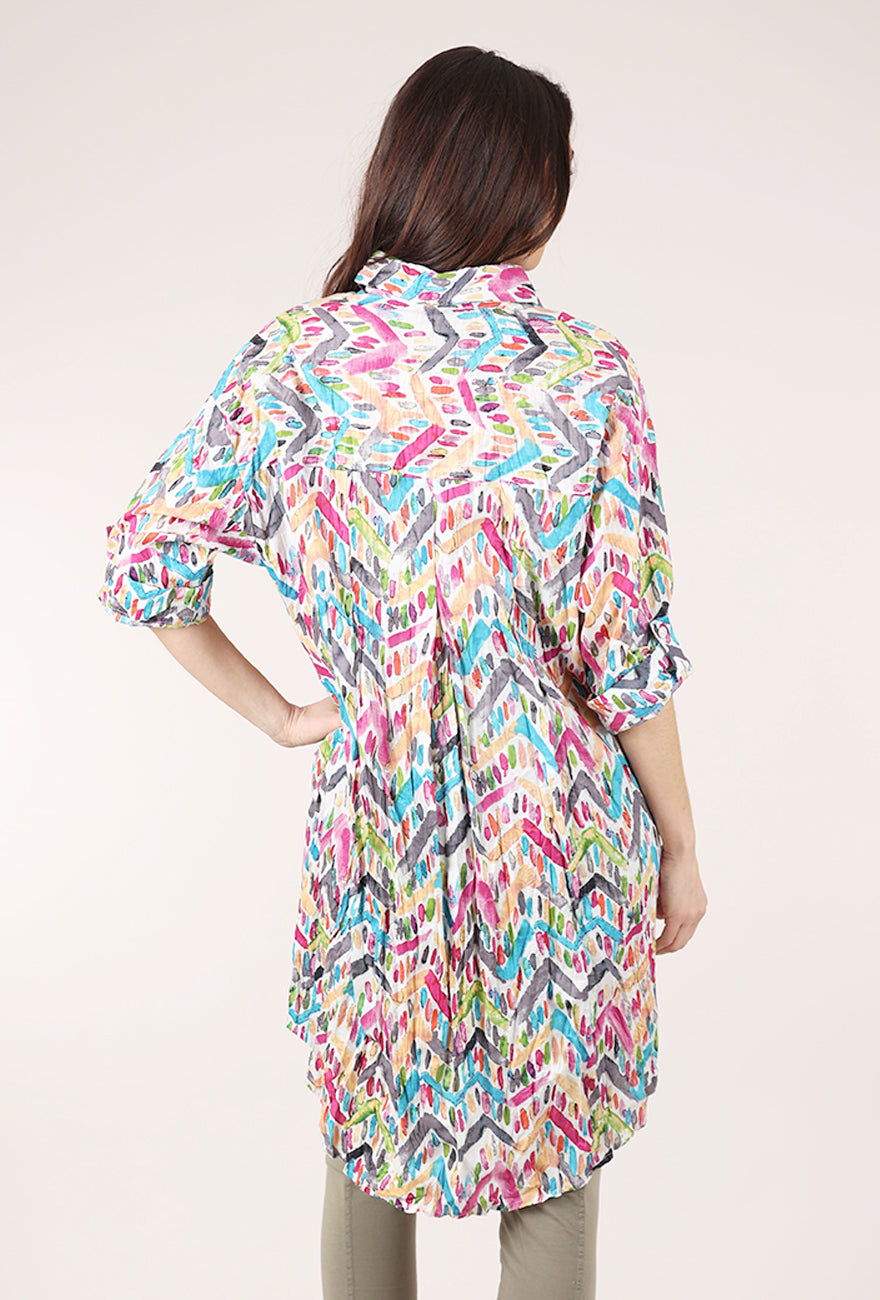 Dress Addict JiJi Dress, Pink/Teal 