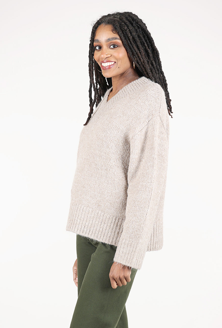 Pistola Talia Sweater, Taupe 