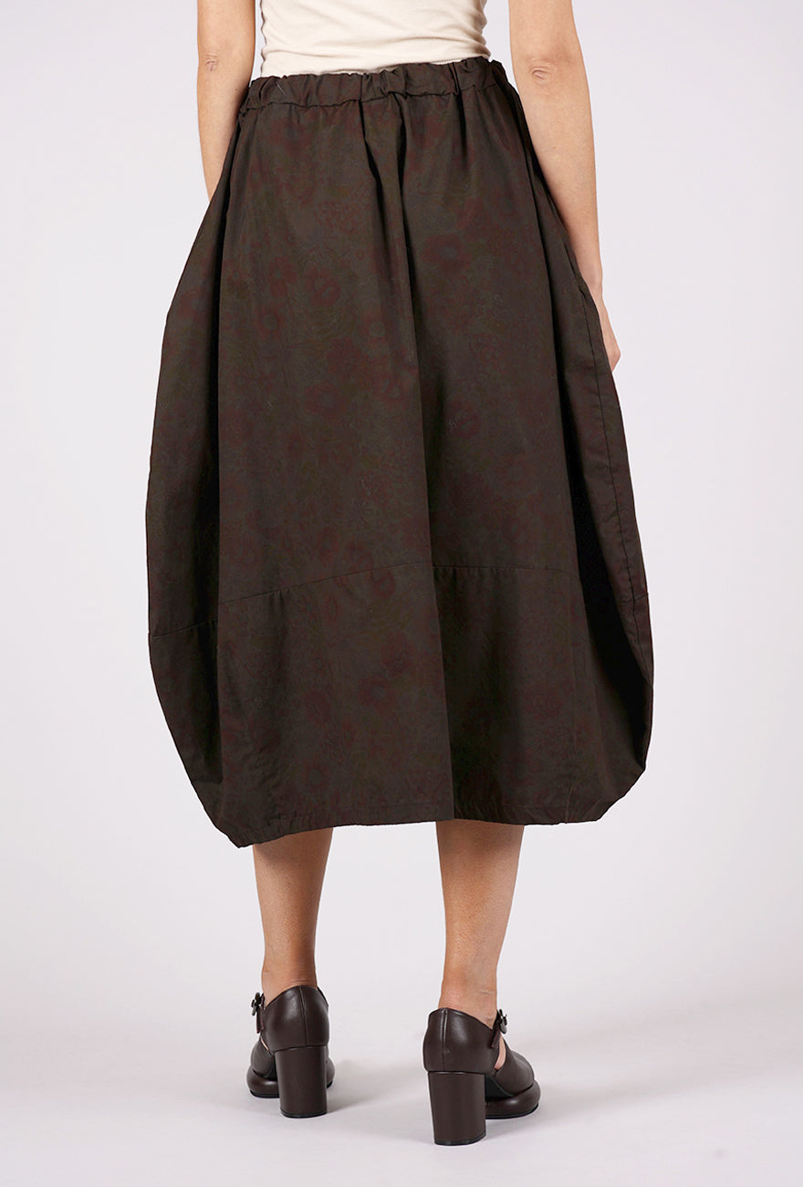 Artists & Revolutionaries Castleton Skirt, Chocolate Vintage Meadow 