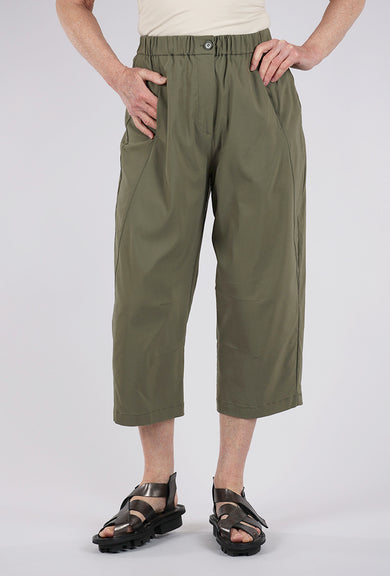Knit Knit Tricia Relaxed Trouser, Militaire 