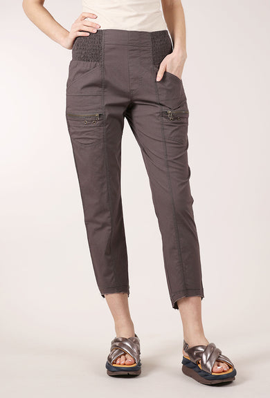 Wearables by XCVI Acker Slim Pant, Charcoal 
