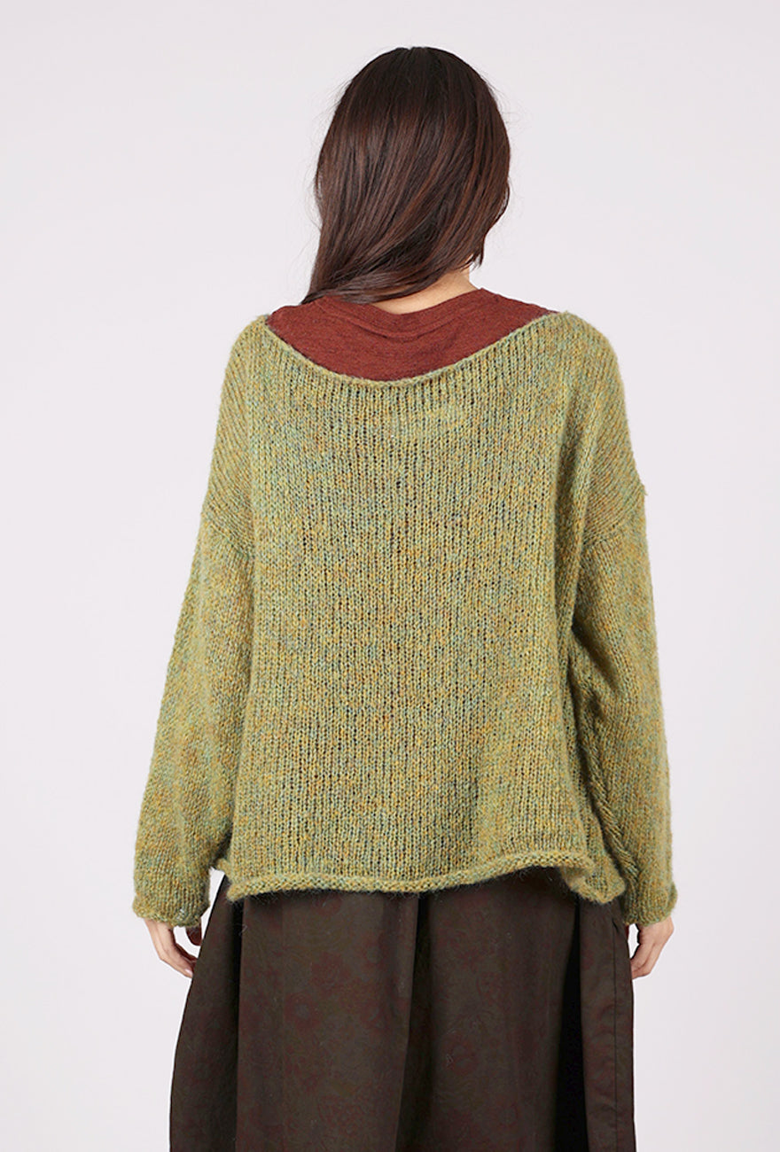 Artists & Revolutionaries Benson Mohair Cardi, Mustard 