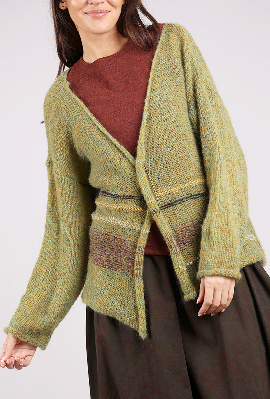 Artists & Revolutionaries Benson Mohair Cardi, Mustard 
