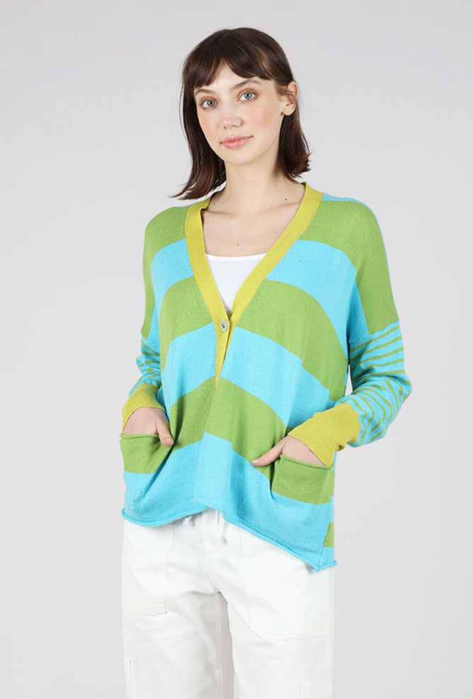 Alembika Frankie Sweater, Turquoise/Green 
