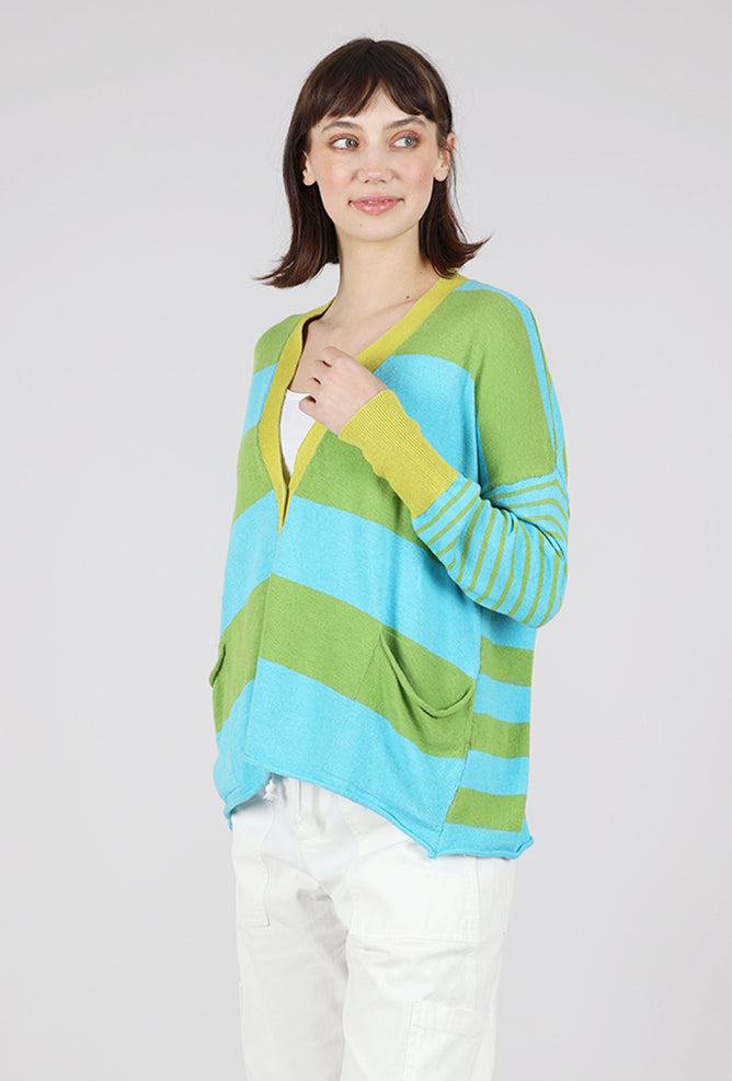 Alembika Frankie Sweater, Turquoise/Green 