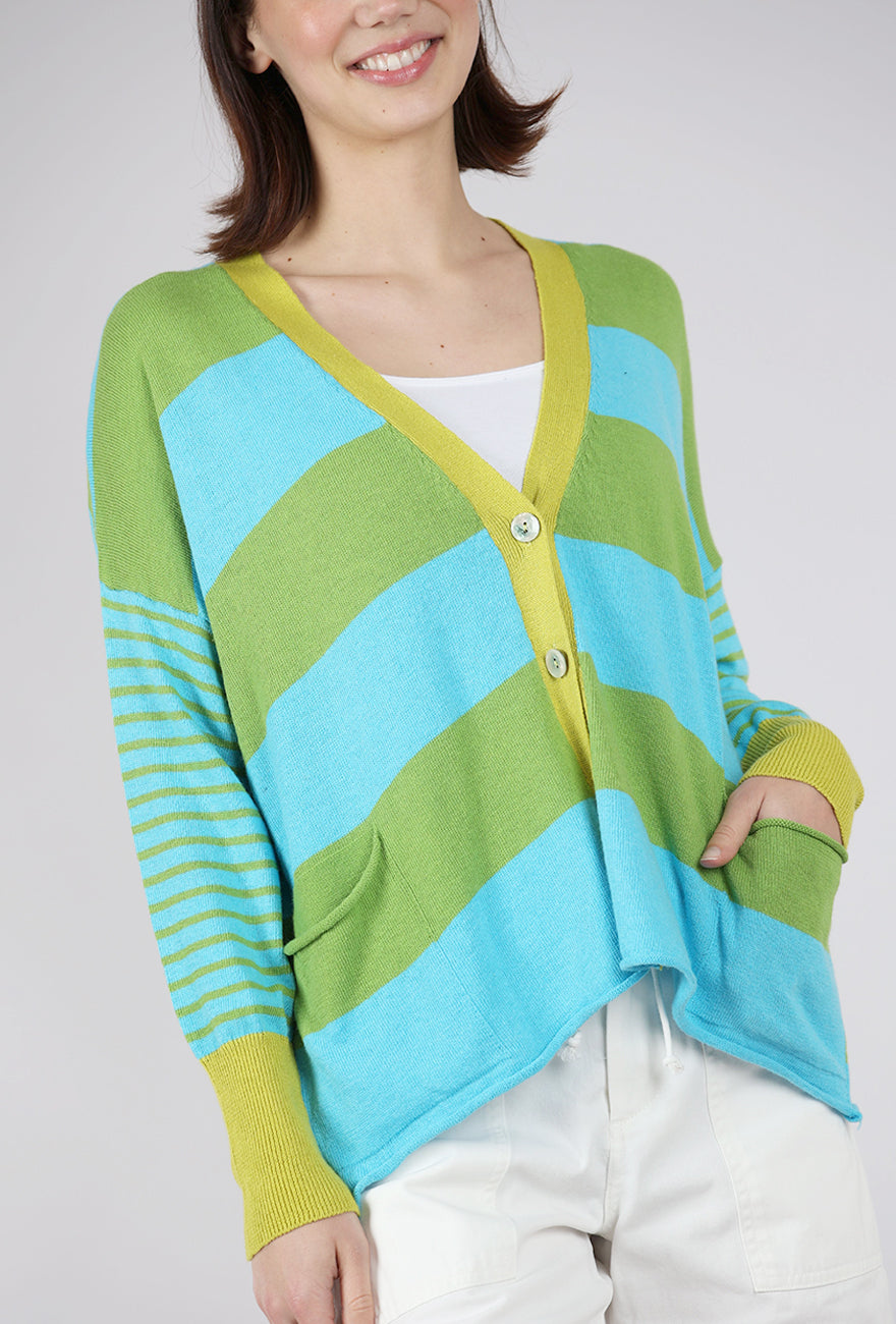 Alembika Frankie Sweater, Turquoise/Green 