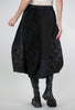 Alembika Puffer Inset Balloon Skirt, Black 