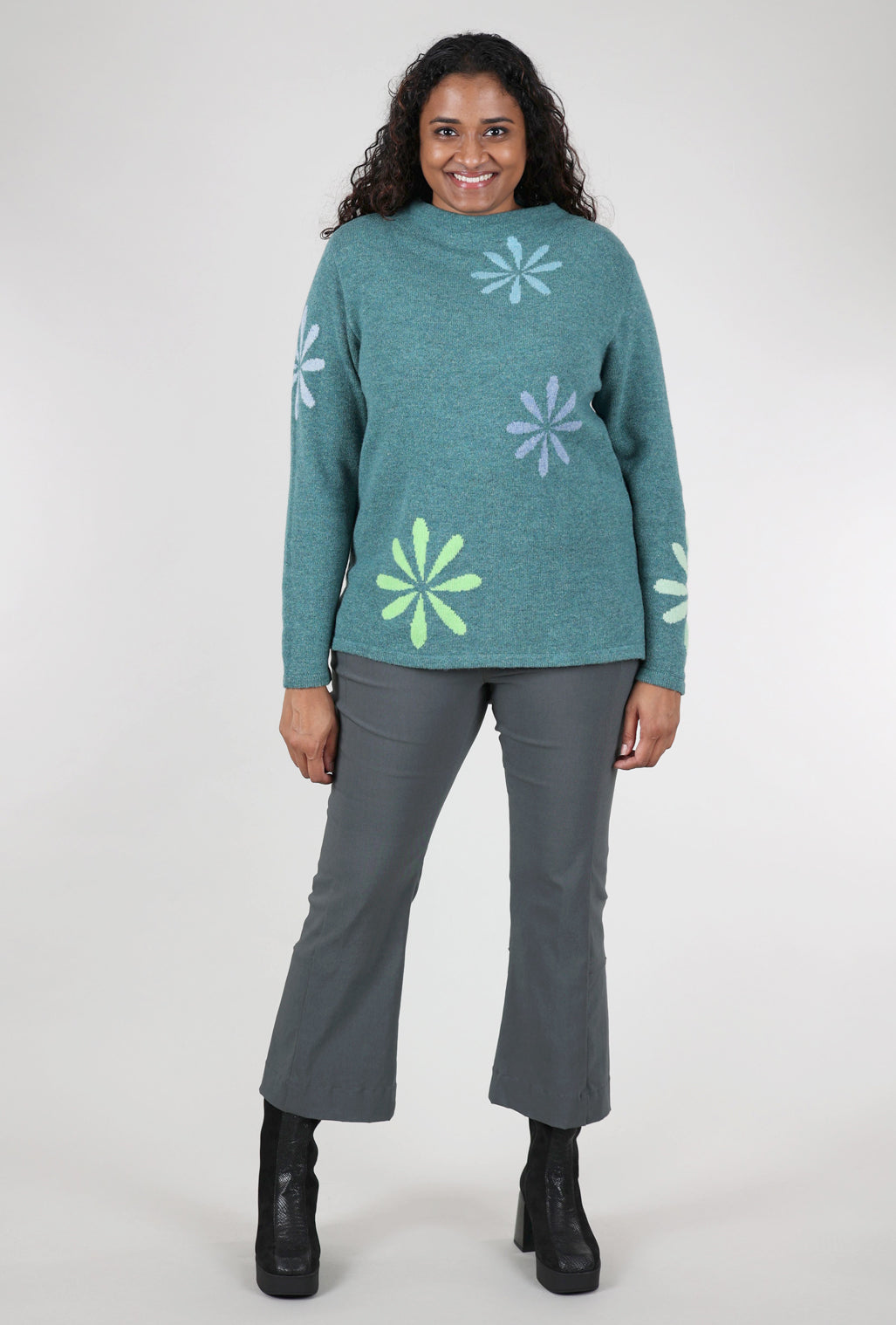 N.O.K Irani Sweater, Emerald 