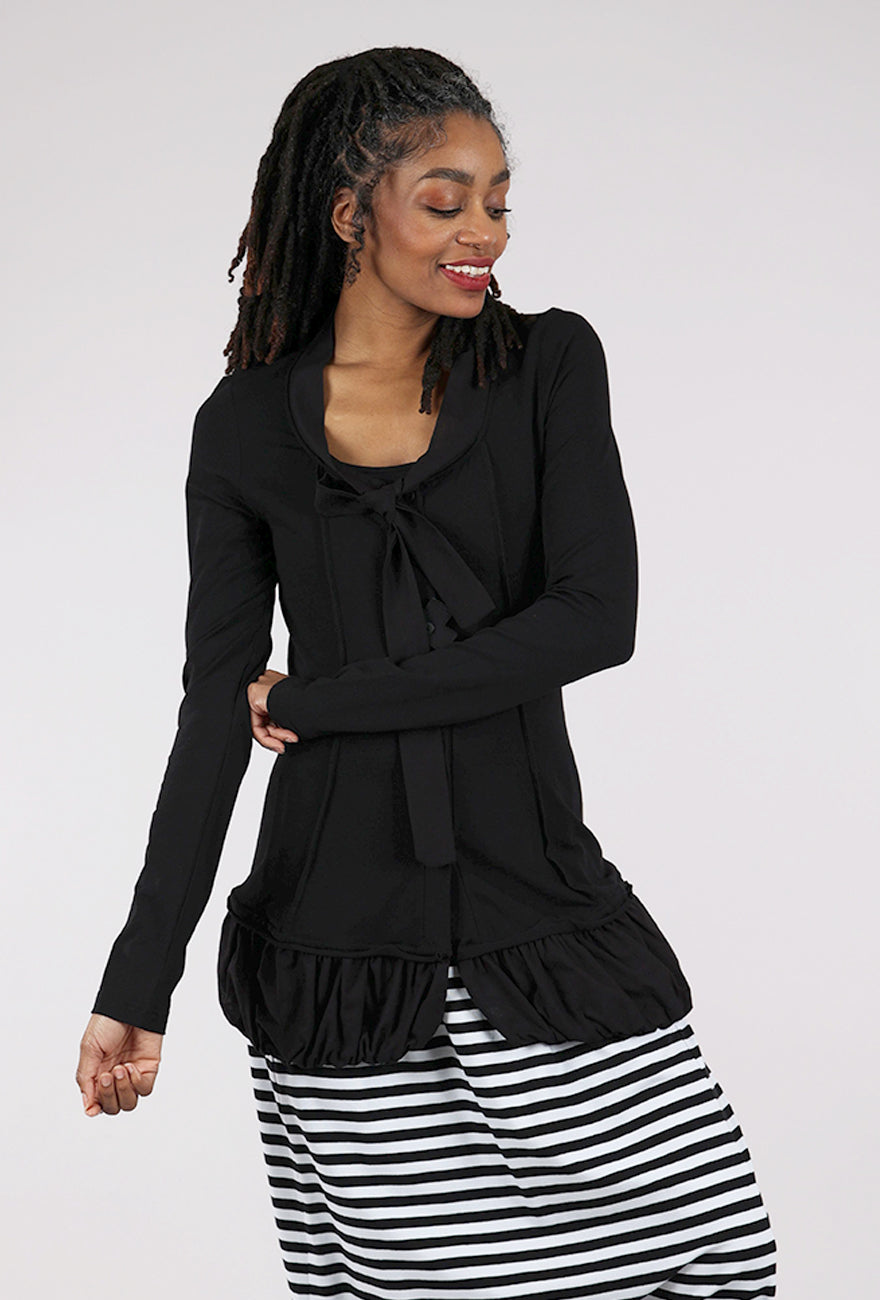 Pluslavie Final Touch Cardie, Black 