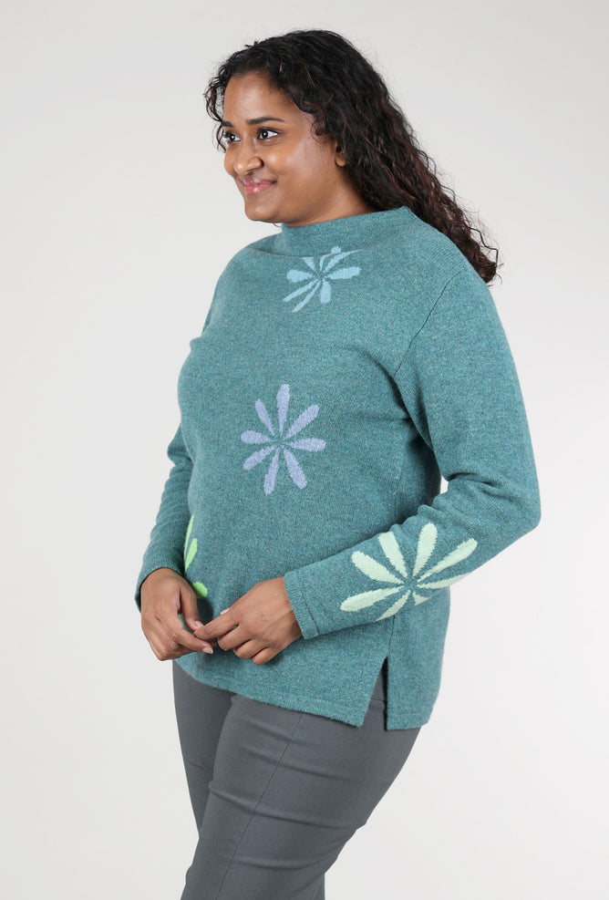 N.O.K Irani Sweater, Emerald 