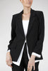 Peace of Cloth Hannah Shirttail Jacket, Black 