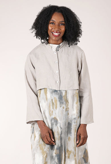 Bryn Walker Linen Jordan Jacket, Nebbia 