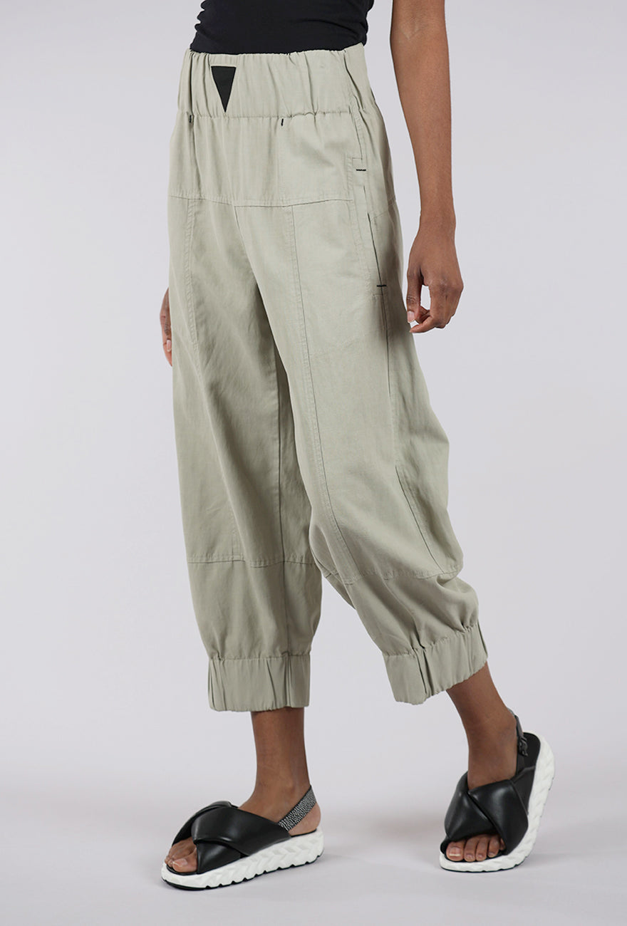 Lurdes Bergada Elastic Cuff Pant, Sand 