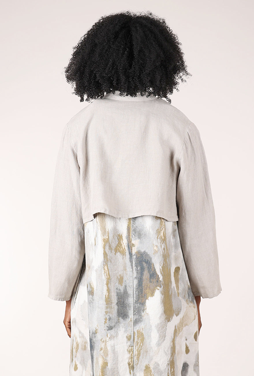 Bryn Walker Linen Jordan Jacket, Nebbia 