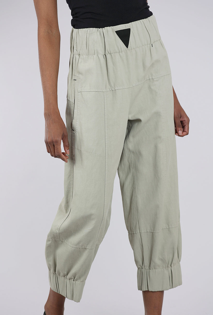 Lurdes Bergada Elastic Cuff Pant, Sand 