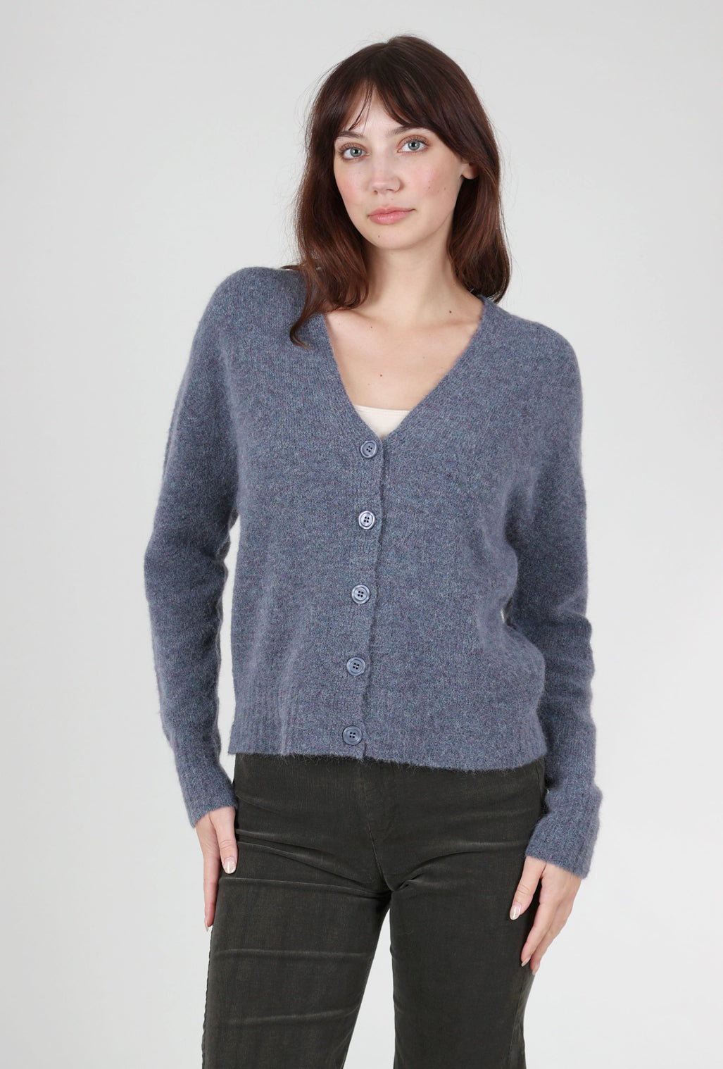 Cotelac Misty Grandpa Cardie, Violet Blue 