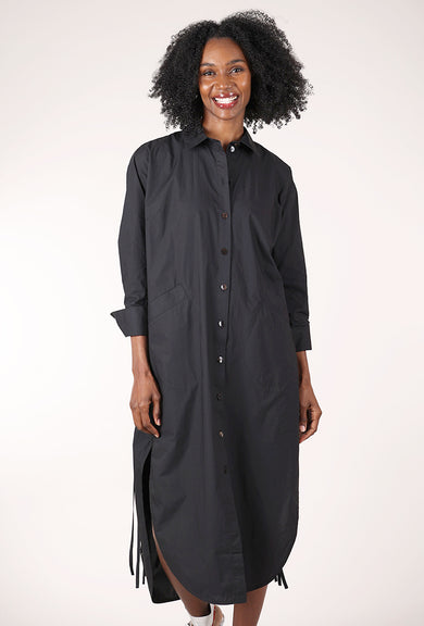 Bitte Kai Rand Party in the Back Shirtdress, Black 