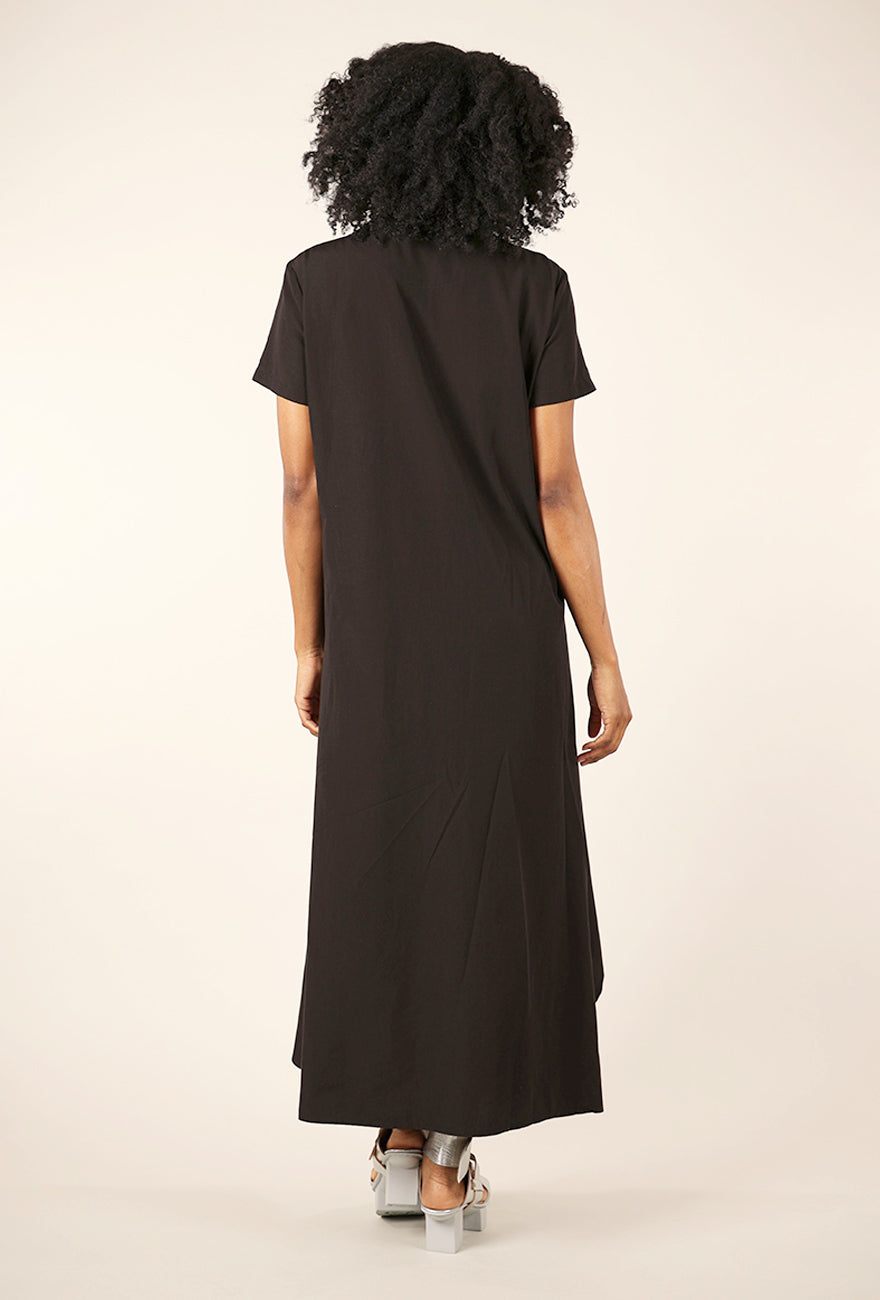 Lurdes Bergada Pockety Dress, Black 