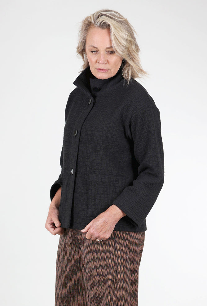 Christopher Calvin Quilted Quenna Jacket, Black 