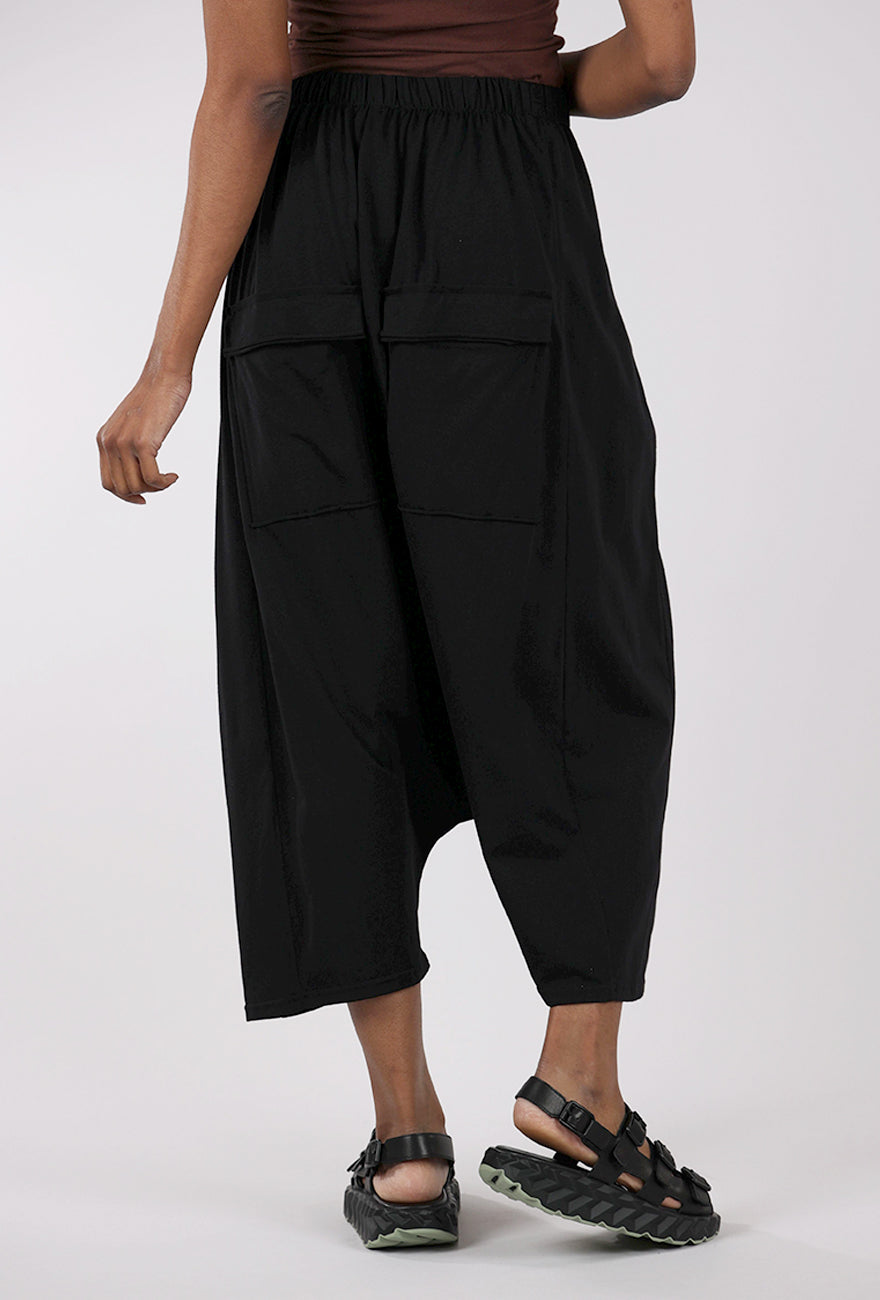 Pluslavie A Baggy Pant, Black 