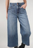 Pistola Scarlett High Rise Gaucho Denim, District Blue 