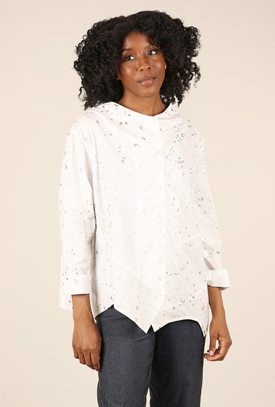 M Square Art Shirt, Drizzle 