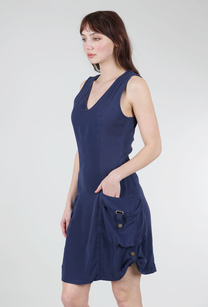 Wearables by XCVI Twill Penta Dress, Adrift Small Adrift Burnout