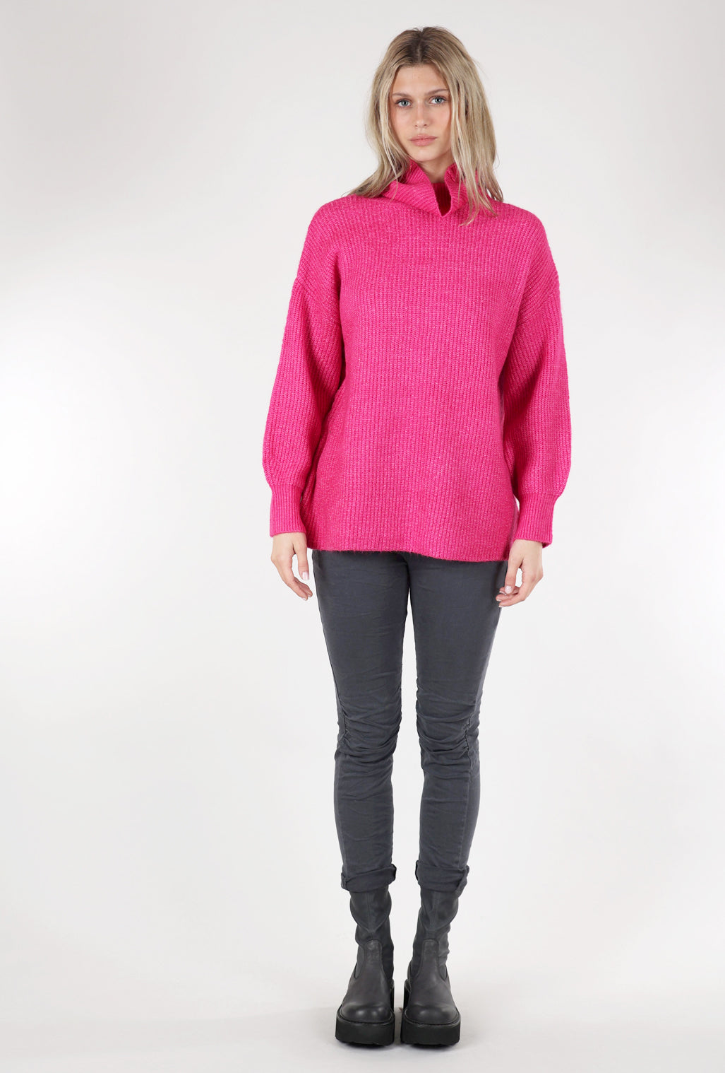 Pink Martini Cora Sweater, Fuchsia 