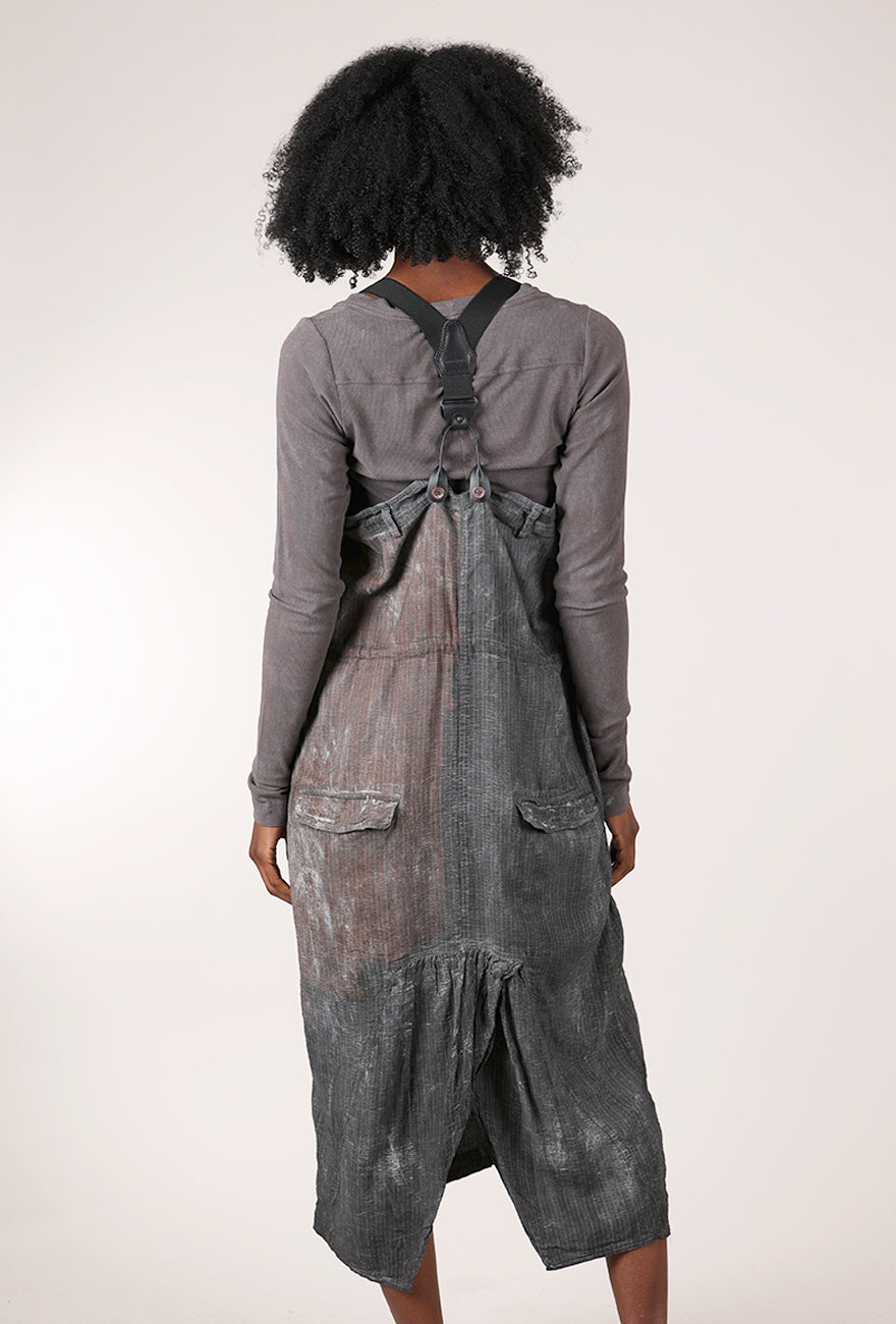 Rundholz Suspender Skirt, Amber Fog 
