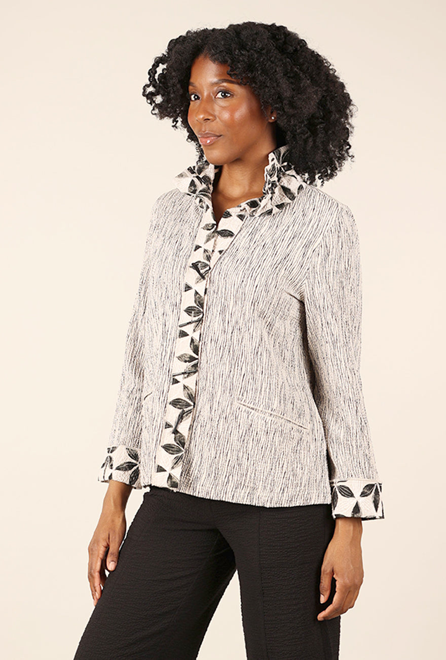 Habitat Crinkle Crepe Luna Jacket, Willow 