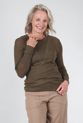 Cotelac Maille Textured Pullover, Tisane 