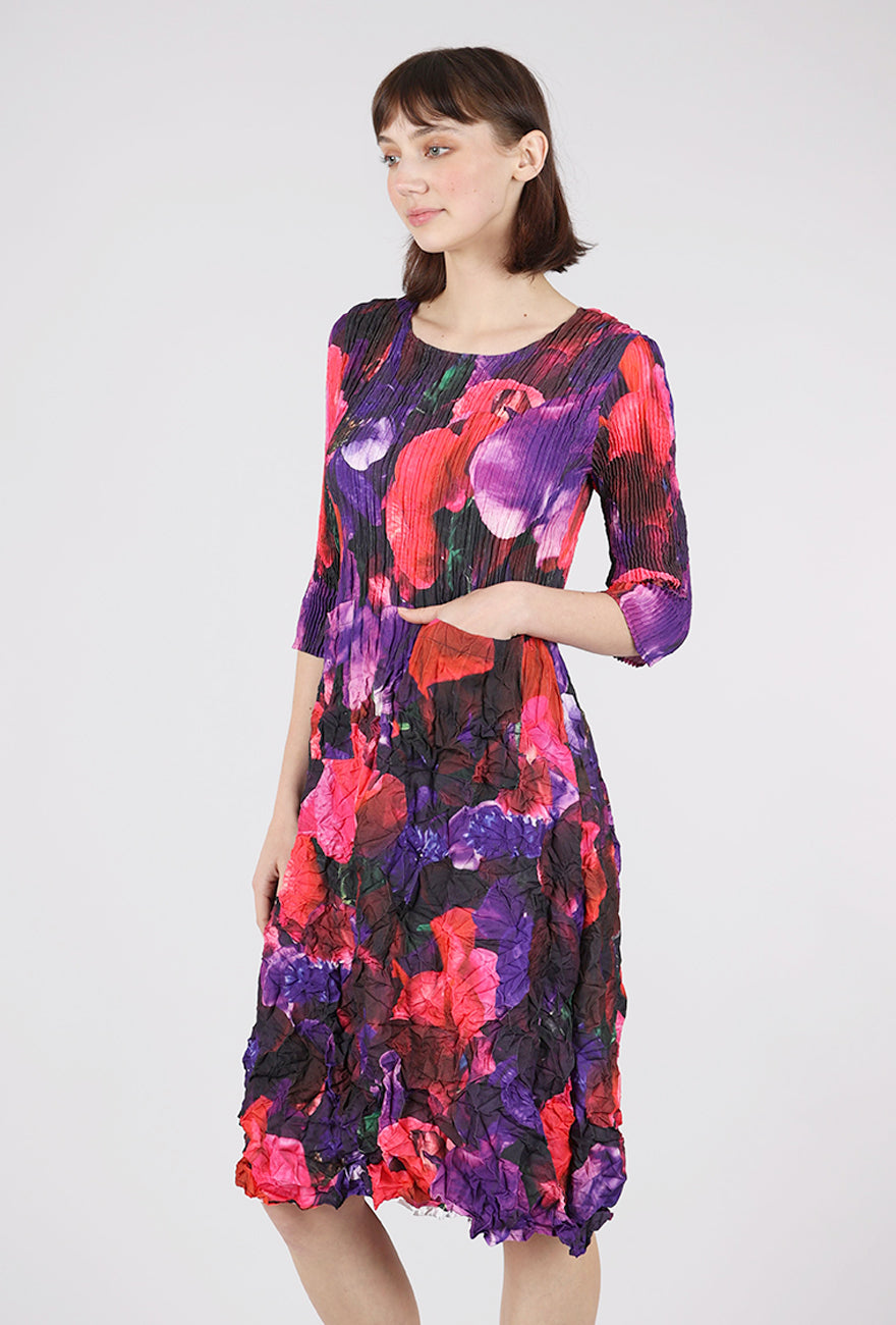Alquema 3/4-Sleeve Smash Pocket Dress, Sweet Pea 