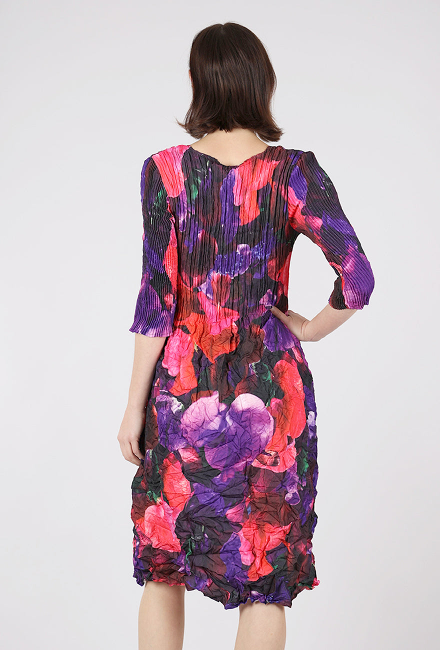 Alquema 3/4-Sleeve Smash Pocket Dress, Sweet Pea 