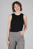 By Together Sawyer Cropped Sweater Tank, Black 