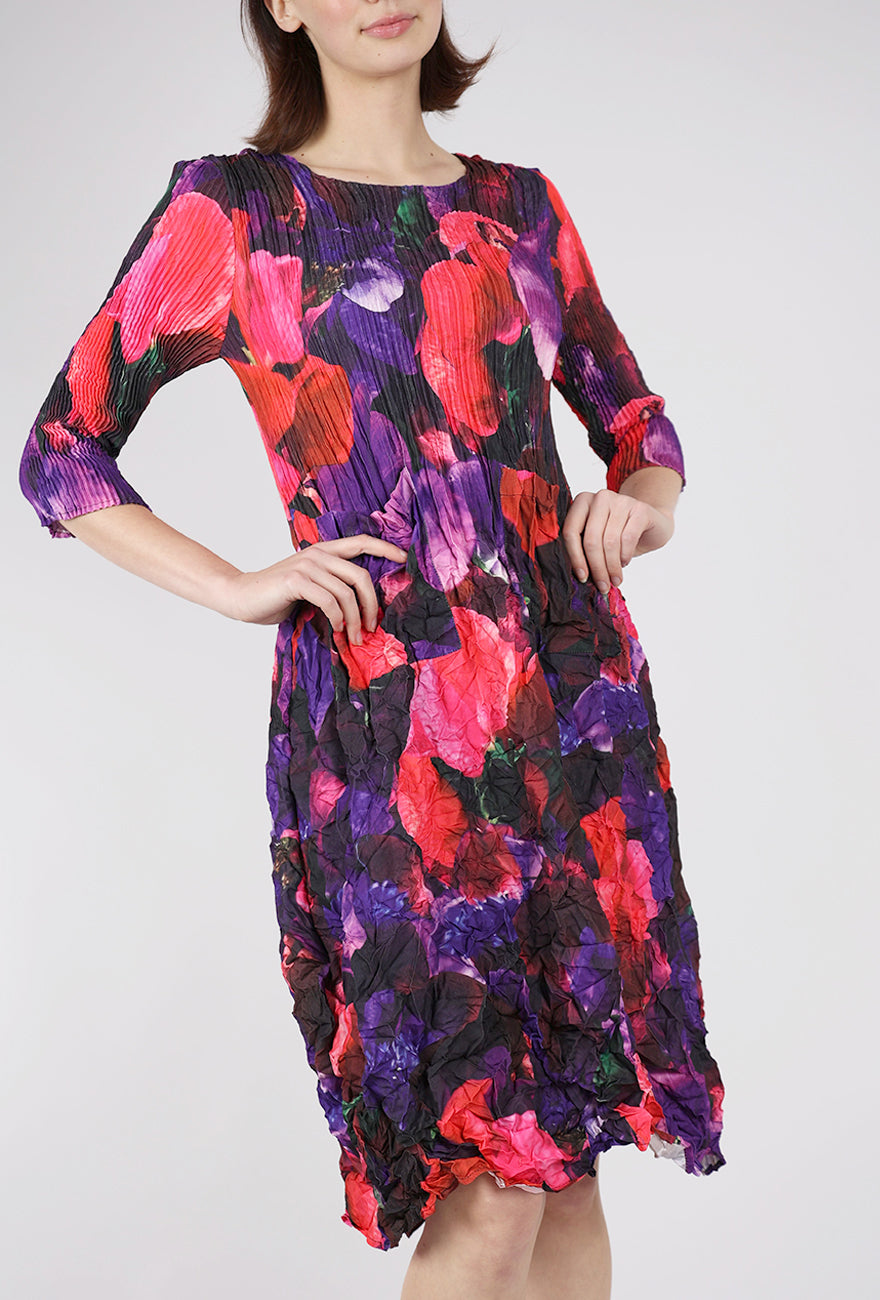 Alquema 3/4-Sleeve Smash Pocket Dress, Sweet Pea 
