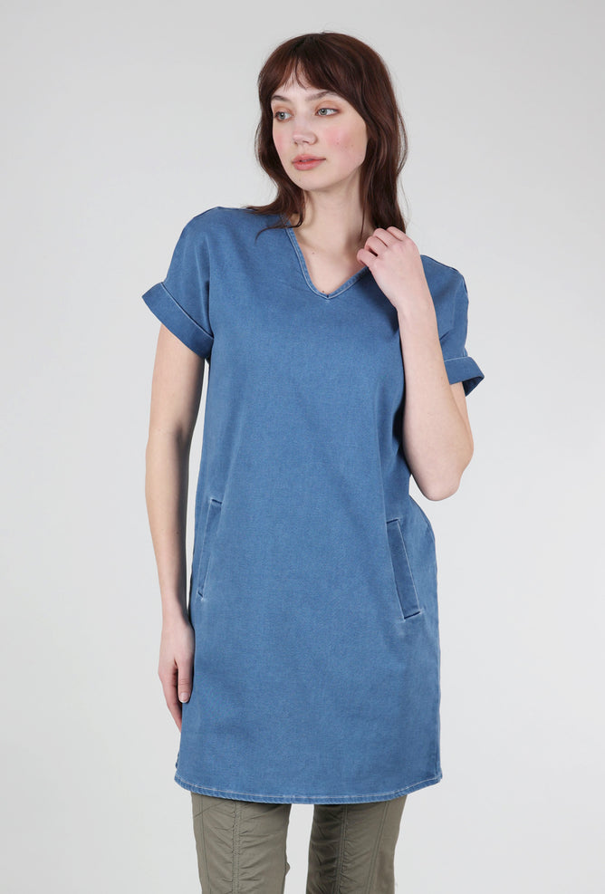 Peace of Cloth Lexi Denim Dress, Blue 