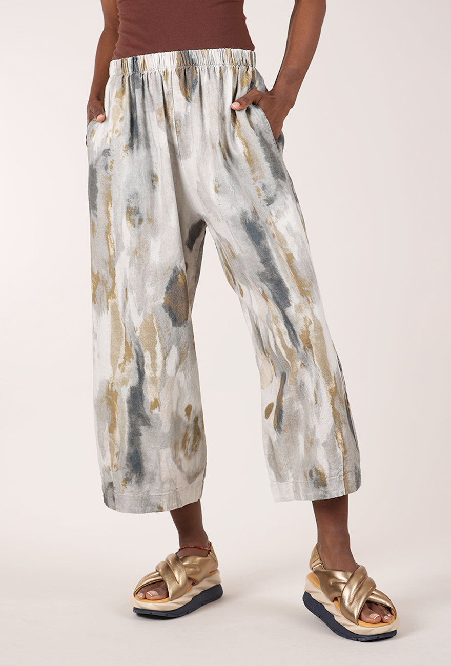 Bryn Walker Cumbria Linen Cas Pant, Pioggia 