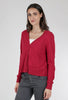 Wilt Crop Boxy Pocket Cardie, Raspberry 