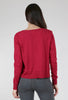 Wilt Crop Boxy Pocket Cardie, Raspberry 